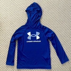 Under Armour tech long sleeve top with hood